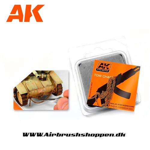 Kæde, AK RUSTY TOW CHAIN MEDIUM AK-Interaktive AK230  AK-Interactive.